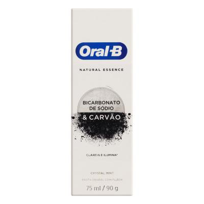Creme Dental Oral-B Bicarbonato de Sódio e Carvão 90g